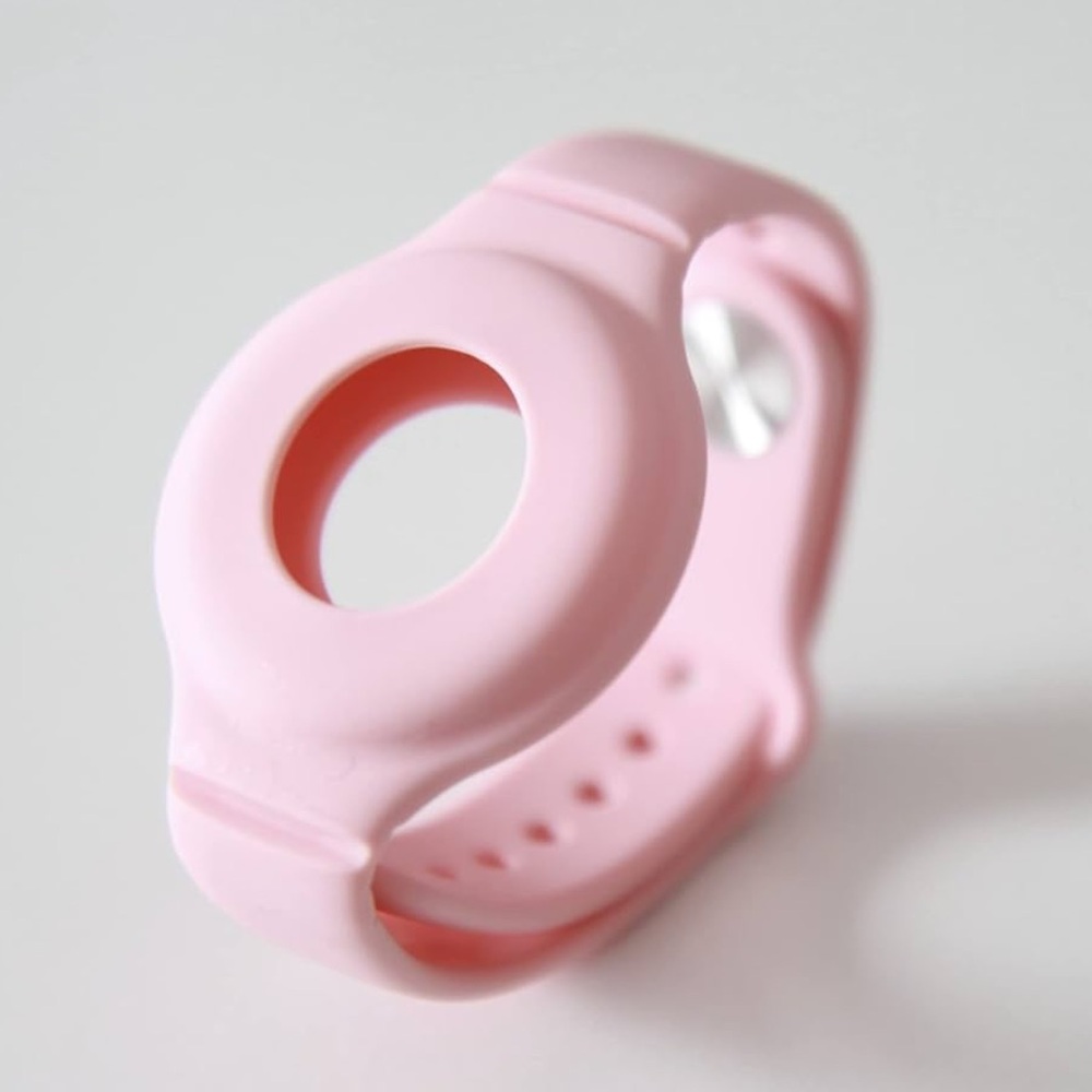 Pink Kids AirTag Bracelet
